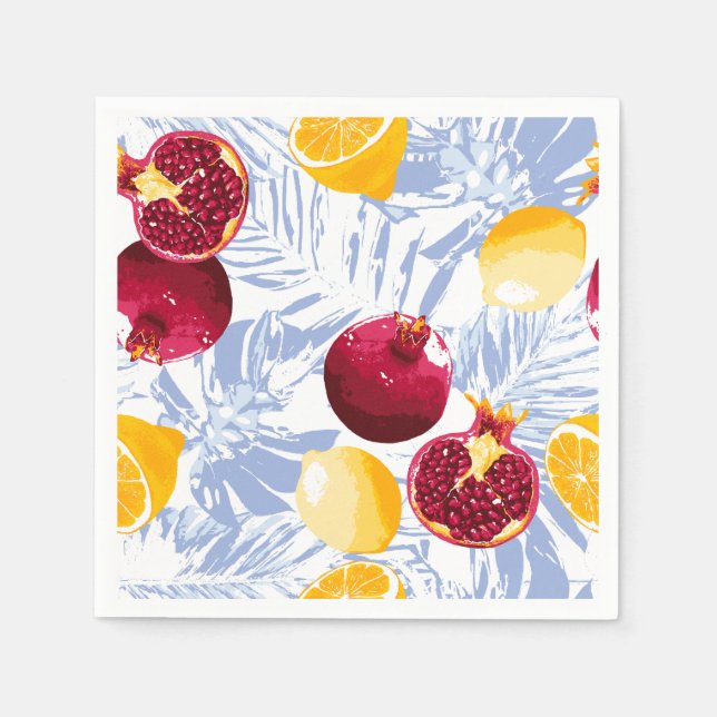 Servilleta De Papel Toallas de fruta (Anverso)