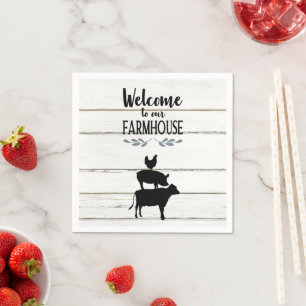 Servilleta De Papel Toallas de granja