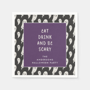 Servilleta De Papel Toallas de halloween de la fiesta de Ghostly