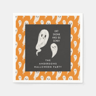 Servilleta De Papel Toallas de halloween de la fiesta de Ghostly