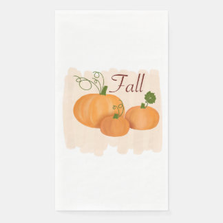 Servilleta De Papel Toallas de huésped de calabazas de otoño