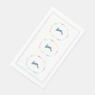 Servilleta De Papel Toallas de Huevo de Papel de conejo conejo rosa