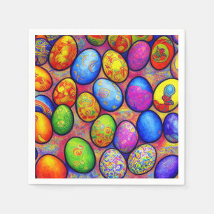 Servilleta De Papel Toallas de Huevo de Pascua