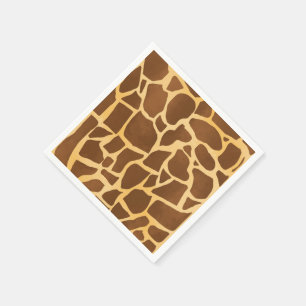 Servilleta De Papel Toallas de impresión Giraffe