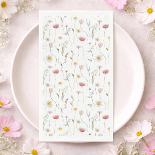 Servilleta De Papel Toallas de Invitado Florales Vintage