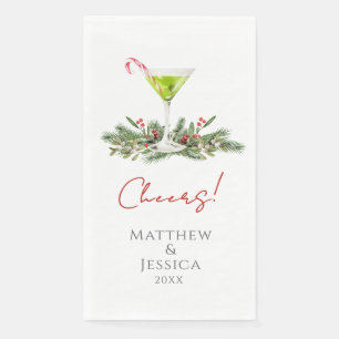 Servilleta De Papel Toallas de invitado para fiesta de cóctel festivo