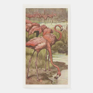 Servilleta De Papel Toallas de invitados Flamingo Rosa