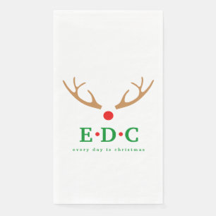 Servilleta De Papel Toallas de invitados para todos los días es Navida