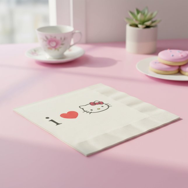 Servilleta De Papel Toallas de Kitty (Subido por el creador)