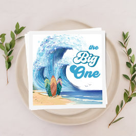 Servilleta De Papel Toallas de la Fiesta de Cumpleaños Surf Beach