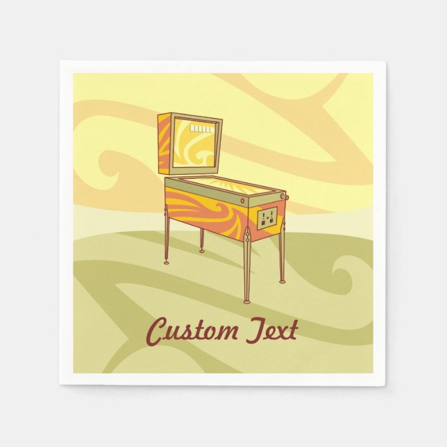 Servilleta De Papel Toallas de la máquina Pinball (Anverso)