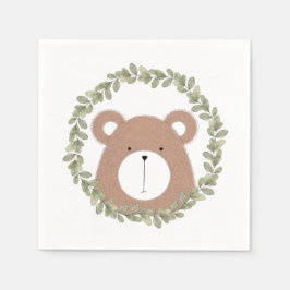 Servilleta De Papel Toallas de oso cortado