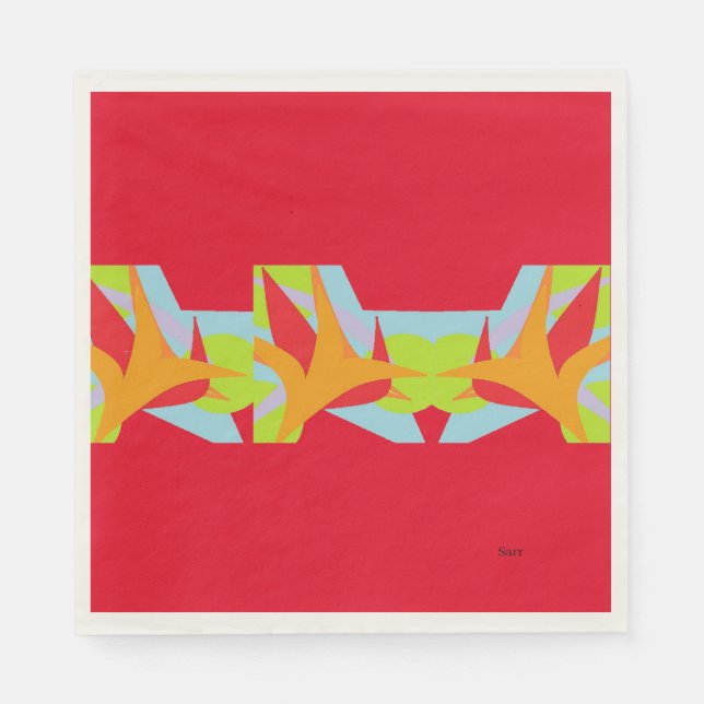 Servilleta De Papel Toallas de papel: alegría de primavera (Anverso)