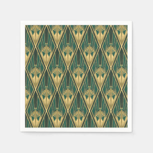 Servilleta De Papel Toallas de papel Art Deco