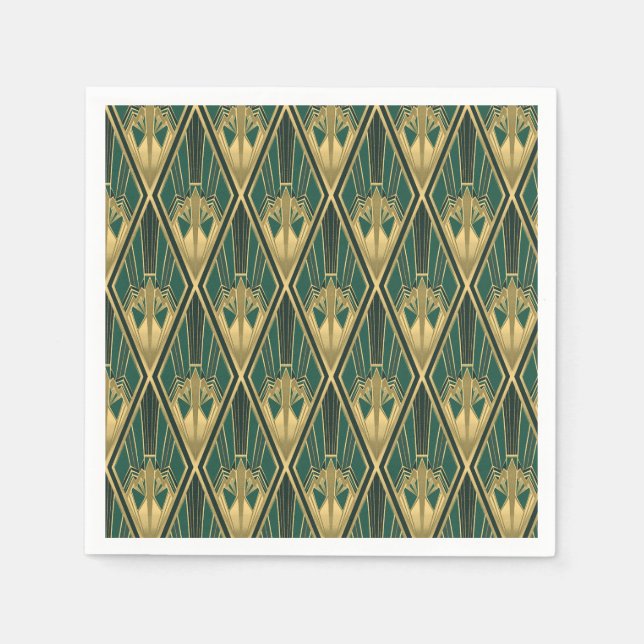 Servilleta De Papel Toallas de papel Art Deco (Anverso)