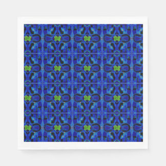 Servilleta De Papel Toallas de papel azul