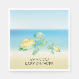 Servilleta De Papel Toallas de papel Baby Shower neutro para tortuga m