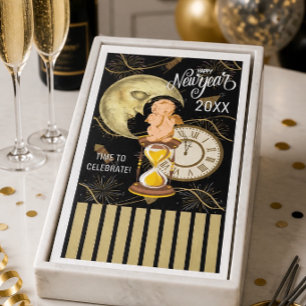 Servilleta De Papel Toallas de papel con aspecto vintage para invitado