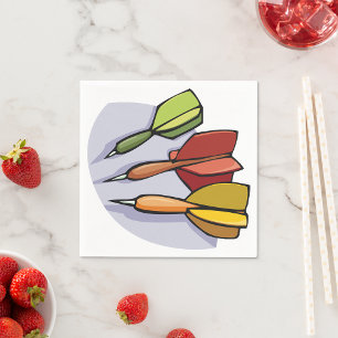 Servilleta De Papel Toallas de papel Dardos