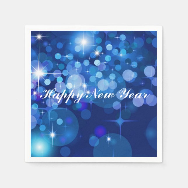 Servilleta De Papel Toallas de papel de Año Nuevo (Anverso)