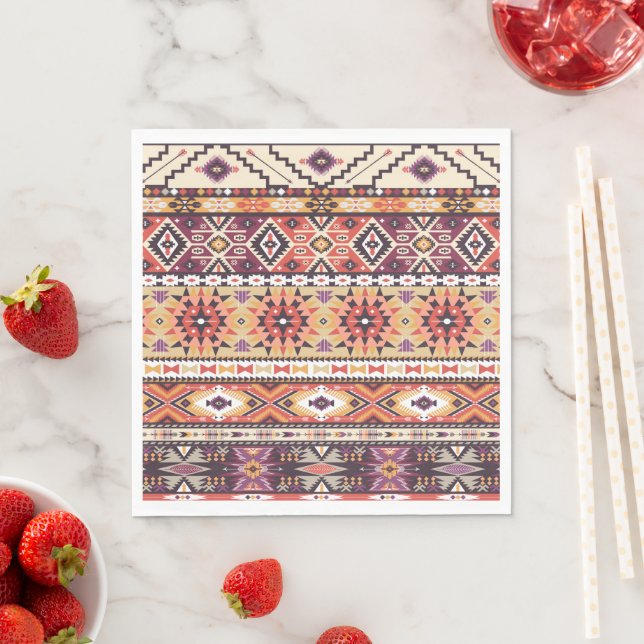 Servilleta De Papel Toallas de papel de arte tribal (In situ)