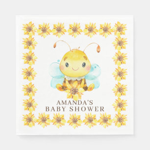 Servilleta De Papel Toallas de papel de Baby Shower de bebe de miel du