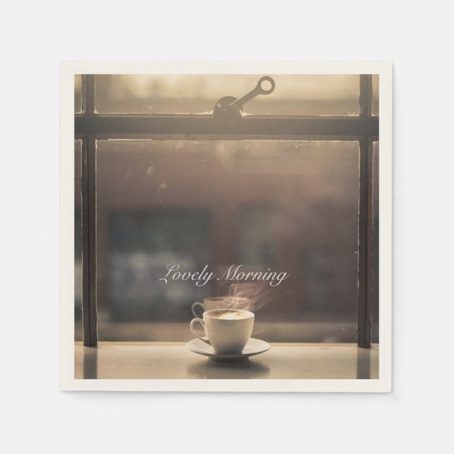 Servilleta De Papel Toallas de papel de café caliente (Anverso)