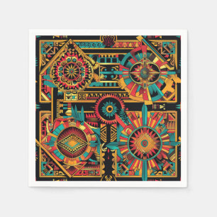 Servilleta De Papel Toallas de papel de cóctel "Aztec Dream"