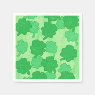 Servilleta De Papel Toallas de papel de color verde Shamrock