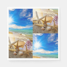 Toallas de papel de concha