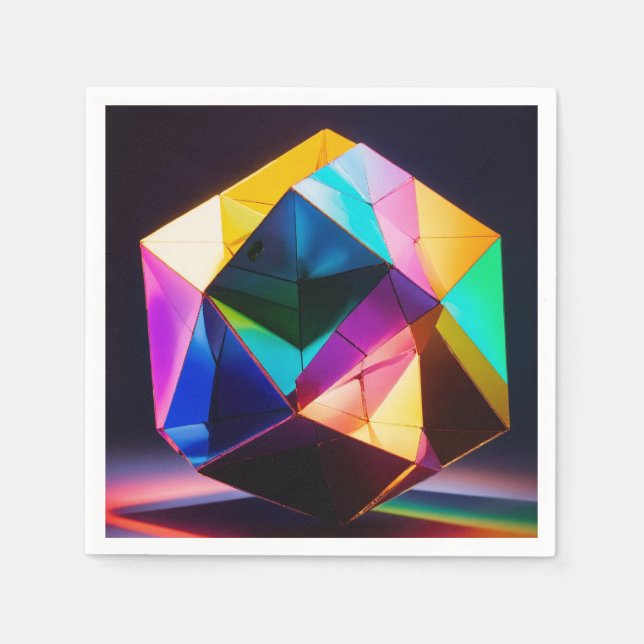 Servilleta De Papel "Toallas de papel de diseño únicas" (Anverso)