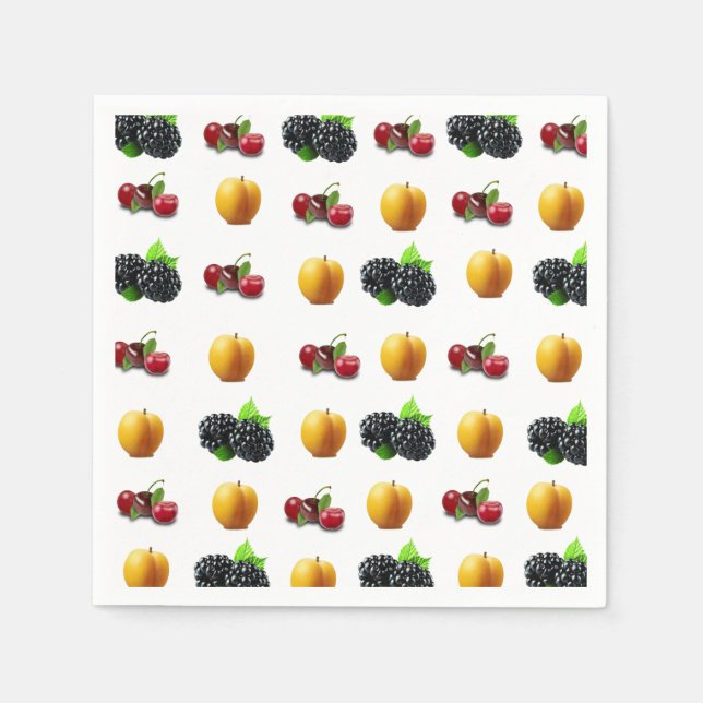 Servilleta De Papel Toallas de papel de fruta (Anverso)