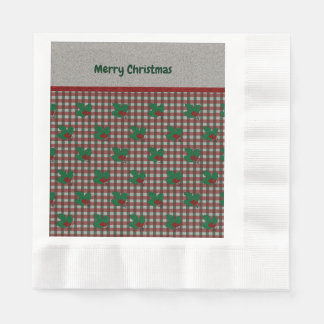 Servilleta De Papel Toallas de papel de Gingham de los años 1940