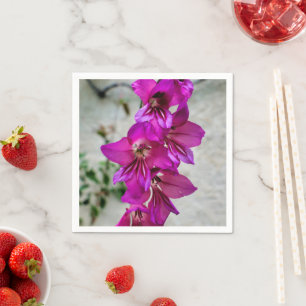 Servilleta De Papel Toallas de papel de Gladiolus bizantino