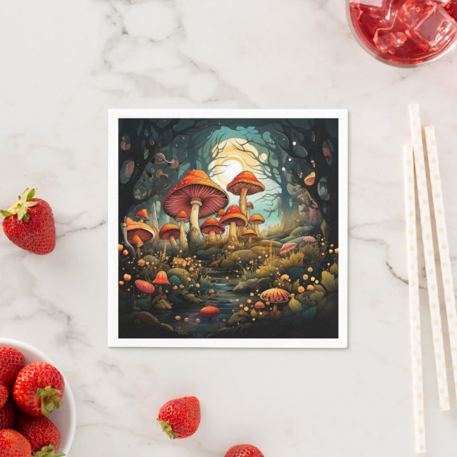 Servilleta De Papel Toallas de papel de hongos (In situ)