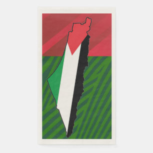 Servilleta De Papel Toallas de papel de invitado "Estado de Palestina"