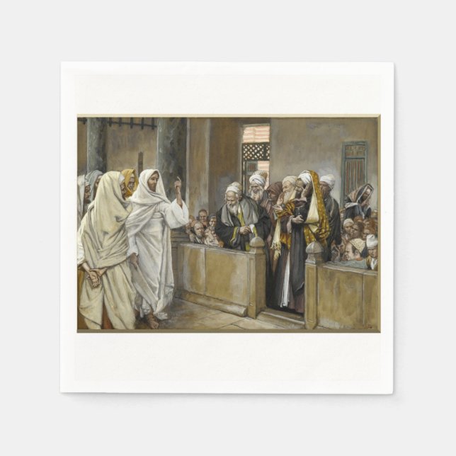 Servilleta De Papel Toallas de papel de Jesucristo (Anverso)