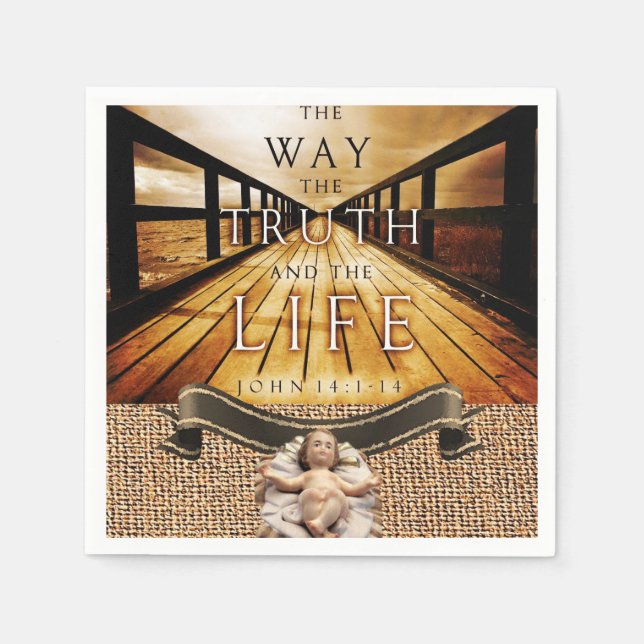 Servilleta De Papel Toallas de papel de Jesucristo (Anverso)