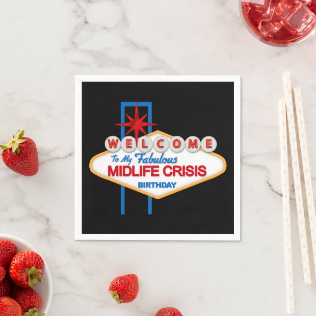 Servilleta De Papel Toallas de papel de la fiesta de cumpleaños de la  (In situ)