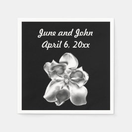 Servilleta De Papel Toallas de papel de Magnolia metálica