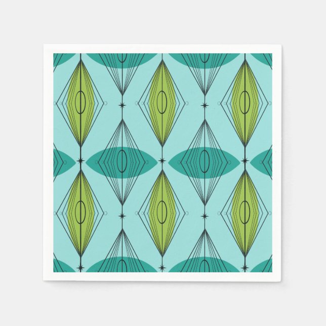 Servilleta De Papel Toallas de papel de Ogeo atómico y estallido (Anverso)