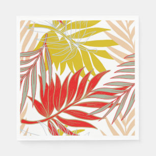 Servilleta De Papel Toallas de papel de palmas tropicales