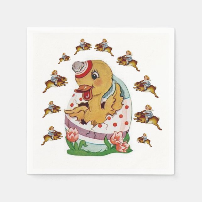 Servilleta De Papel Toallas de papel de Pascua (Anverso)