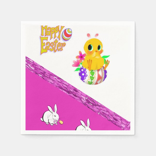 Servilleta De Papel Toallas de papel de Pascua (Anverso)