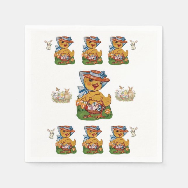 Servilleta De Papel Toallas de papel de Pascua (Anverso)