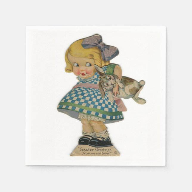 Servilleta De Papel Toallas de papel de Pascua (Anverso)