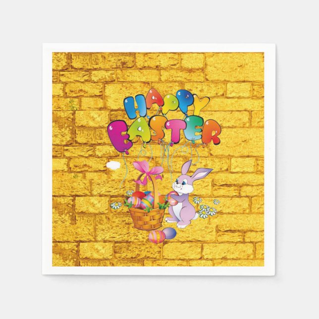 Servilleta De Papel Toallas de papel de Pascua (Anverso)