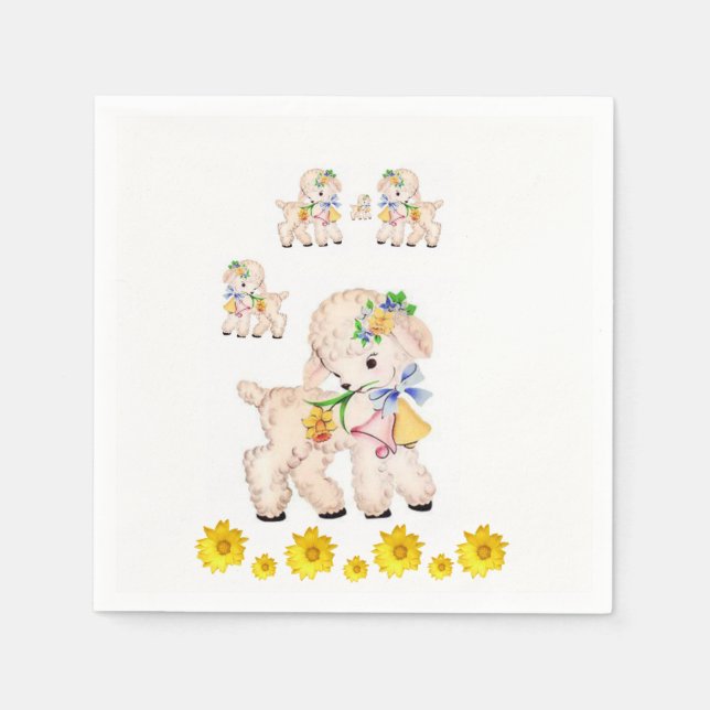 Servilleta De Papel Toallas de papel de Pascua (Anverso)