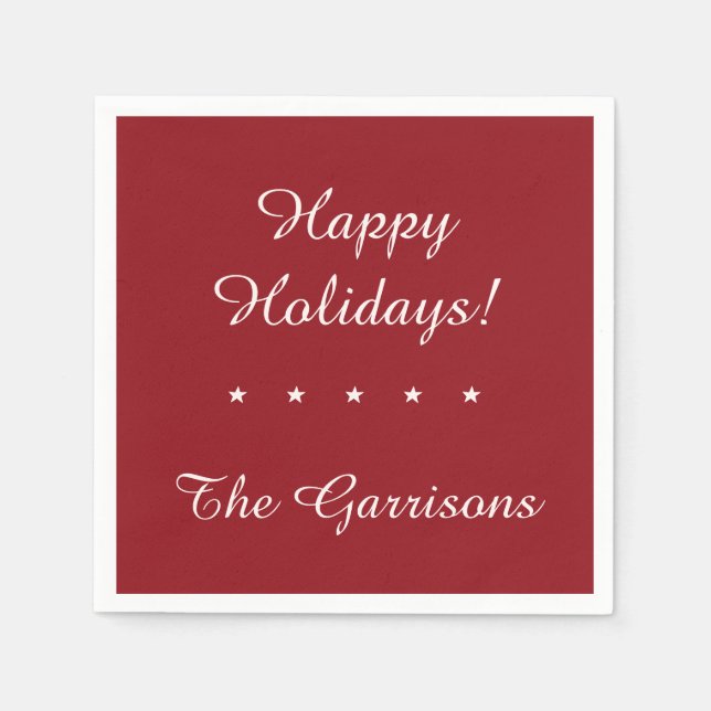 Servilleta De Papel Toallas de papel de personalizable completo (Anverso)