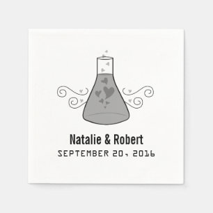 Servilleta De Papel Toallas de papel de Química Gris Sweet